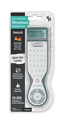 IF Electronic Dictionary Bookmark German Edition | 38,000 Definitions thumbnail 1