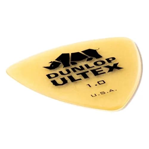 Jim Dunlop Ultex Triangle Pick 1.0mm (6 Pack) | Durable, Articulate Tone for Advanced Players thumbnail 4