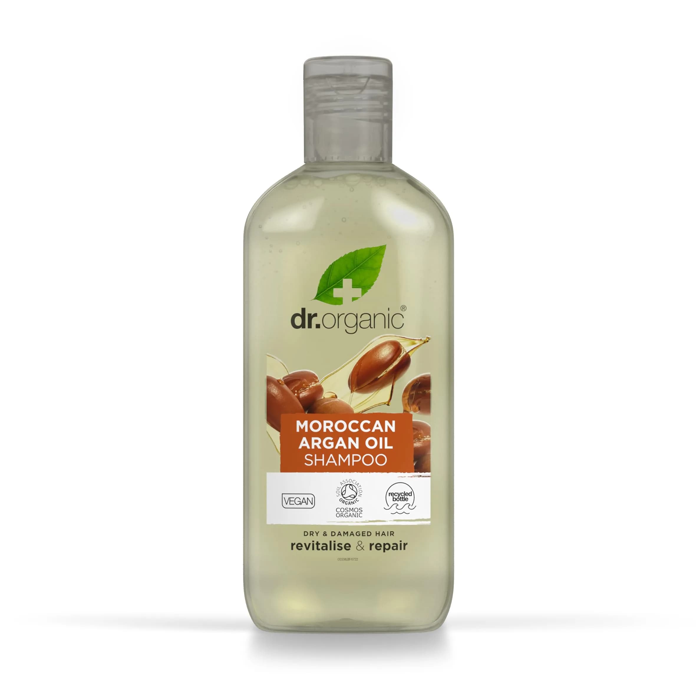 Dr. Organic Moroccan Argan Oil Shampoo 265ml | Nourishes & Repairs Dry Hair - main product image