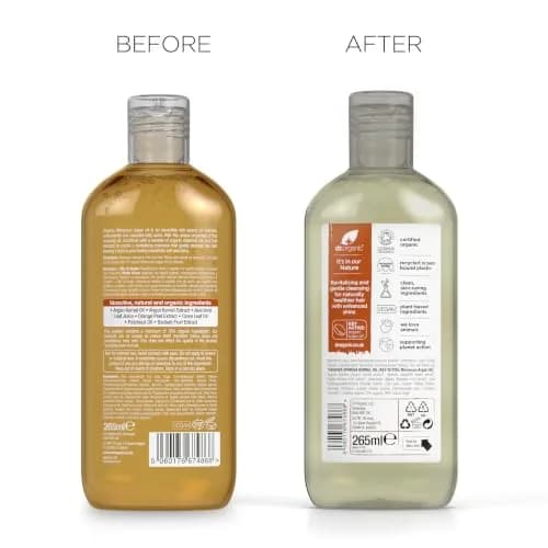 Dr. Organic Moroccan Argan Oil Shampoo 265ml | Nourishes & Repairs Dry Hair thumbnail 2