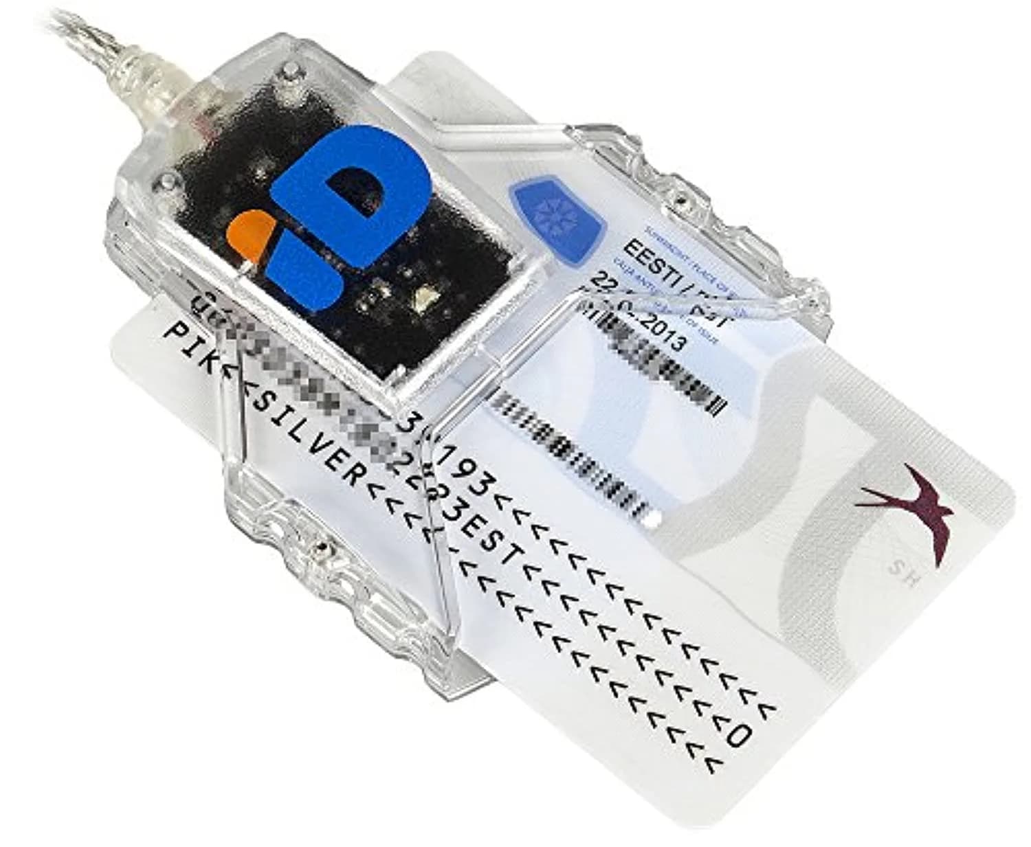 SCROY IDBridge CT30 USB Smart Card Reader | Transparent, 51g (1.8 oz) — IDBridge CT30