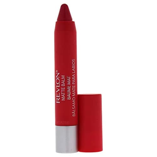 Revlon Matte Balm Crayon Lipstick, Unapologetic Shade, 0.095 oz (2.7g) | Velvety Matte Finish with Triple Butter Complex thumbnail 1