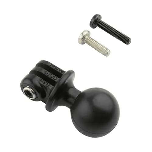 RAM MOUNTS Action Camera Ball Adapter for GoPro Mounts, B Size Ball (1 inch / 2.54 cm) | Connects to RAM B Size Arms thumbnail 3
