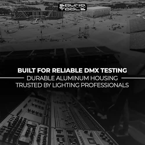 Sound Tools 5-Pin DMX Sniffer/Sender Cable Tester | Compact Tool for Stage & Lighting Professionals thumbnail 5