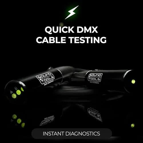 Sound Tools 5-Pin DMX Sniffer/Sender Cable Tester | Compact Tool for Stage & Lighting Professionals thumbnail 3