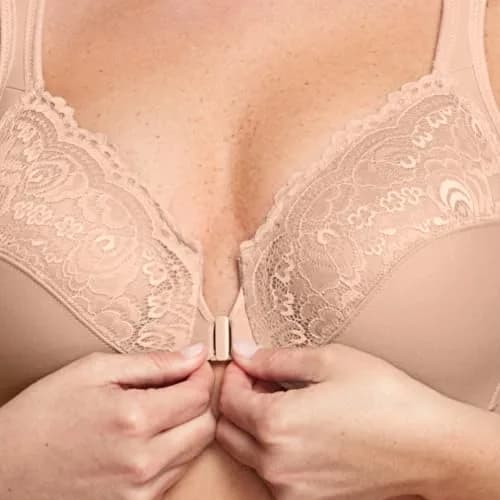 Glamorise Full Figure Plus Size Wonderwire Front-Closure Bra Underwire 46B | Support & Comfort for Curvy Women thumbnail 3