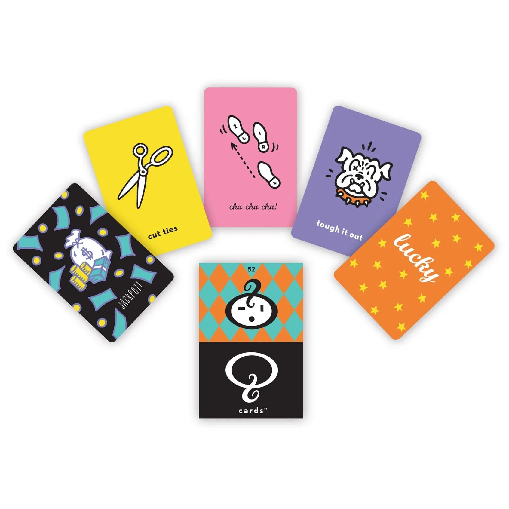 Zolo Q-Cards Fortune Telling Deck | 52 Unique Cards — Medium