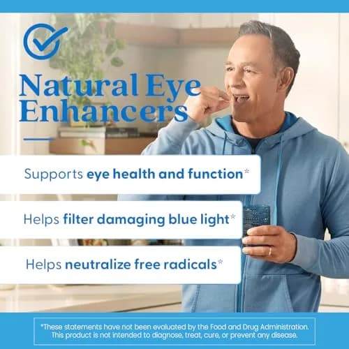 Doctor's BEST Natural Vision Enhancers for Men & Women 60 Softgels | Eye Support with Lutein & Fish Oil thumbnail 4