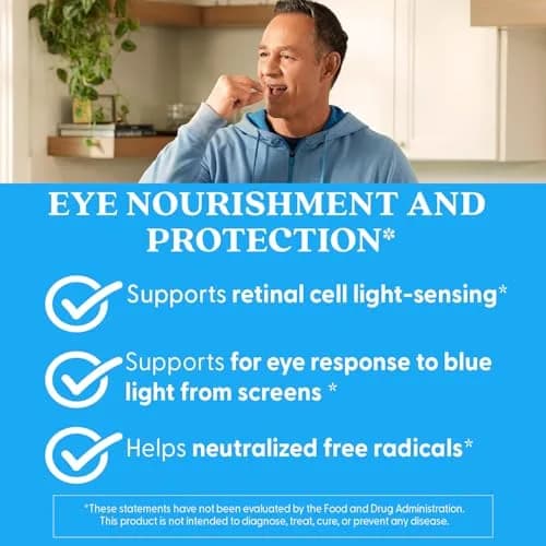 Doctor's BEST Natural Vision Enhancers for Men & Women 60 Softgels | Eye Support with Lutein & Fish Oil thumbnail 3