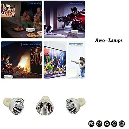 AWO MC.JFZ11.001 / MC.JKY11.001 / 5J.JCL05.001 Premium Projector Replacement Lamp Bulb 210W | Compatible with ACER & BENQ thumbnail 3