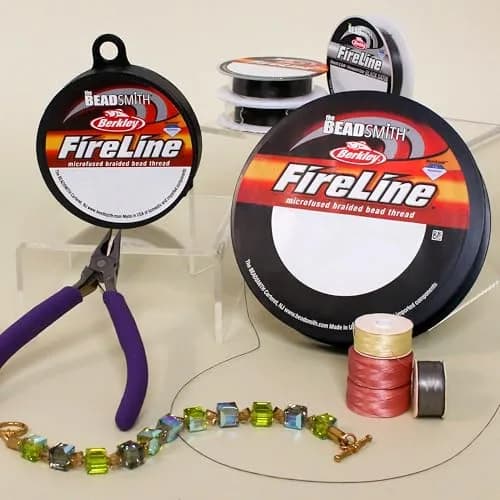 The Beadsmith Fireline Braided Thread 125 yards | High Tensile Strength for Jewelry & Beadwork thumbnail 7