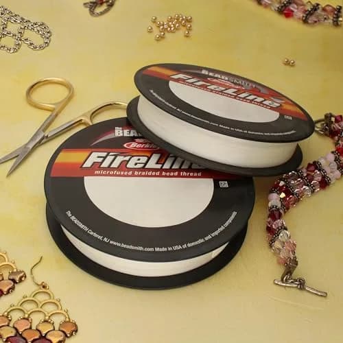 The Beadsmith Fireline Braided Thread 125 yards | High Tensile Strength for Jewelry & Beadwork thumbnail 2