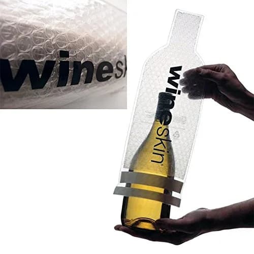 WineSkin Bottle Protector Bags 750ml (8-Pack) | Leak-Proof Travel Protection for Luggage thumbnail 1