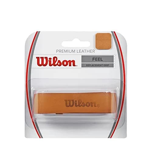 WILSON Leather Tennis Racquet Grip | Premium Calfskin for All Players thumbnail 1