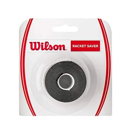 WILSON Racquet Saver Head Tape | Tennis Racquet Head Protection Tape in Black thumbnail 1