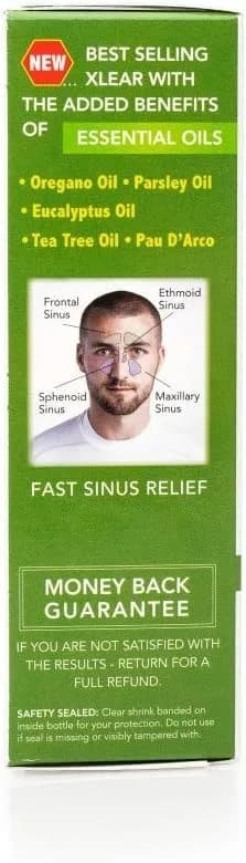 Xlear Rescue Natural Nasal Spray with Xylitol 1.5 fl oz | Sinus Relief & Moisturizer thumbnail 3