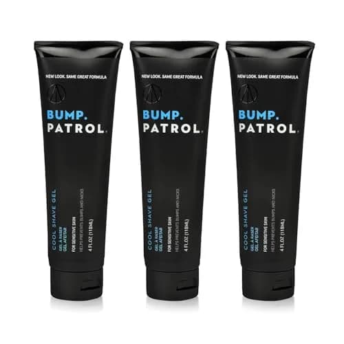 Bump Patrol Cool Shave Gel 360ml (12 Fl Oz) | Dermatologist Approved Clear Gel for Sensitive Skin thumbnail 1