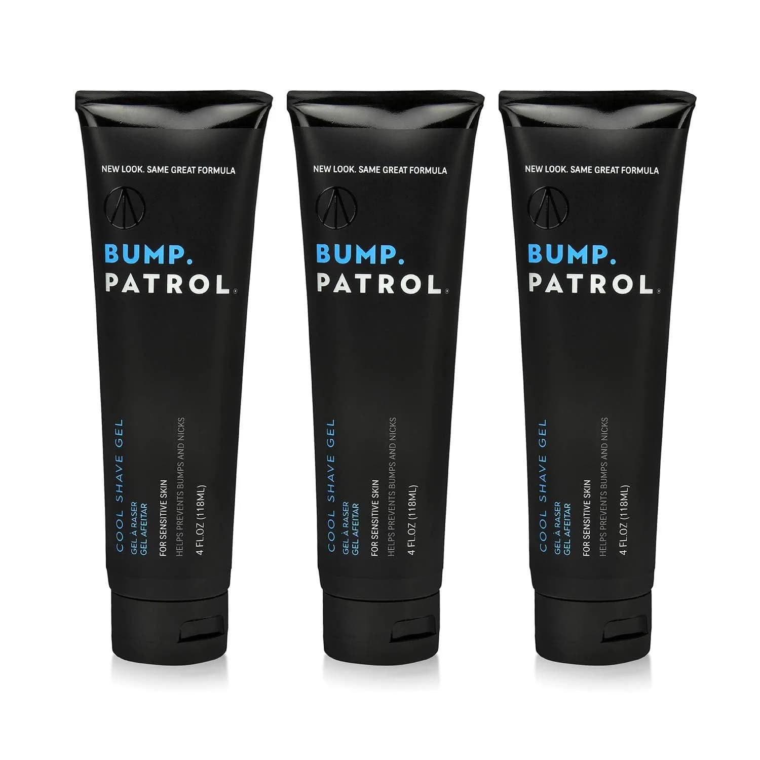 Bump Patrol Cool Shave Gel 360ml (12 Fl Oz) | Dermatologist Approved Clear Gel for Sensitive Skin