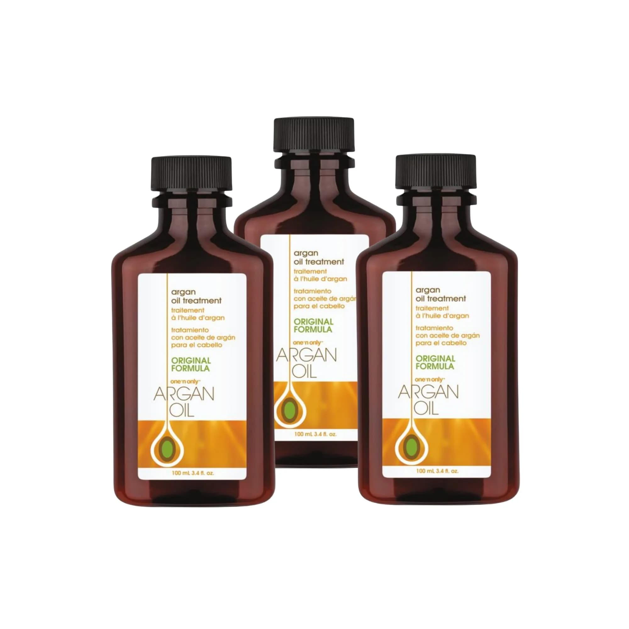 One 'N Only Argan Oil Hair Treatment 100 ml (3.4 Fl Oz) | Shine Enhancing, Heat Protectant & Frizz Control — 10.2 Fl Oz