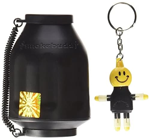 smokebuddy Air Purifier Black | Odorless Exhale Filter Compact 75g thumbnail 1
