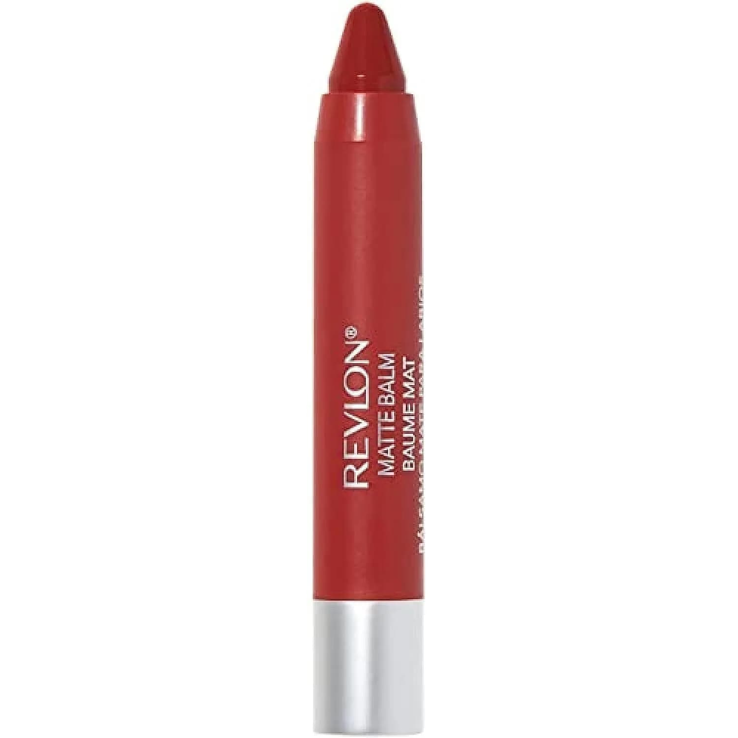 Revlon Matte Balm, Showy | Velvety Matte Lip Crayon with Triple Butter Complex (0.095 Oz) — Standout