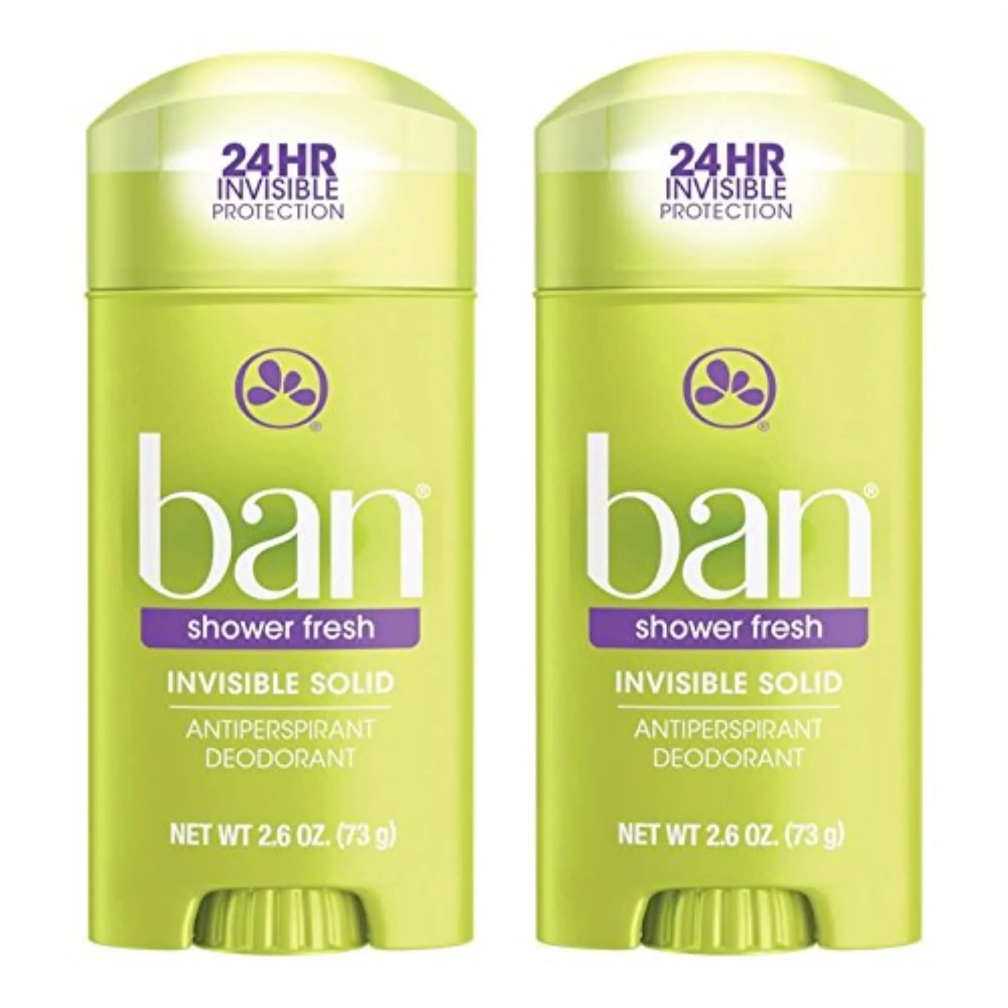 Ban Deodorant 2.6 Oz | Shower Fresh Invisible Solid for Daily Use - main product image
