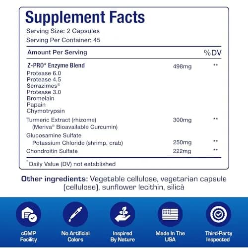 Anabolic Laboratories Nutra Disc & Joint Support Capsule 180 Count | Restorative Cartilage & Ligament Supplement thumbnail 4