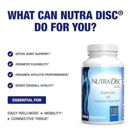Anabolic Laboratories Nutra Disc & Joint Support Capsule 180 Count | Restorative Cartilage & Ligament Supplement thumbnail 5
