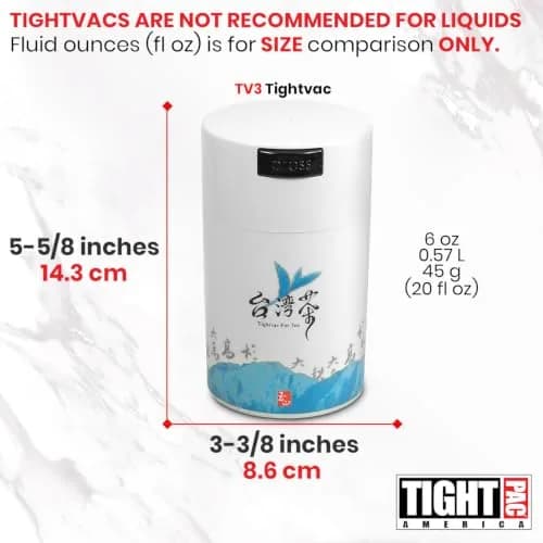 Tightpac Food Storage Container 6oz | Airtight Vacuum Seal for Dry Goods in India thumbnail 7