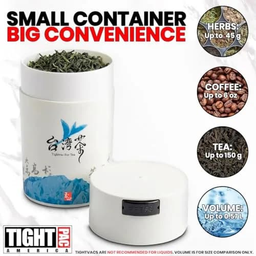 Tightpac Food Storage Container 6oz | Airtight Vacuum Seal for Dry Goods in India thumbnail 8