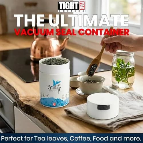 Tightpac Food Storage Container 6oz | Airtight Vacuum Seal for Dry Goods in India thumbnail 2