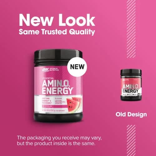 Optimum Nutrition Amino Energy Pre Workout Watermelon 20.6 oz (584 g) | Keto Friendly Energy & Focus thumbnail 5