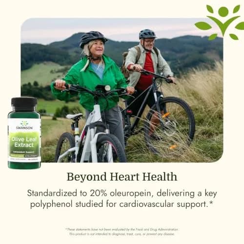 Swanson Olive Leaf Extract 60 Capsules thumbnail 5