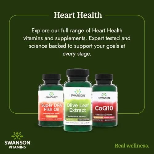 Swanson Olive Leaf Extract 60 Capsules thumbnail 6