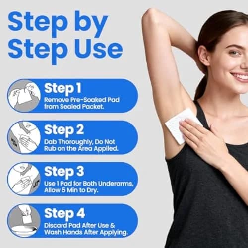 Kleinert's Antiperspirant Wipes for Men & Women, 10 Count | Sweat & Odor Control thumbnail 5