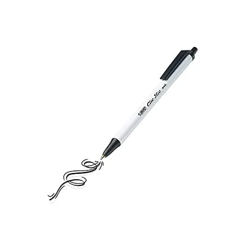 BIC Clic Stic Retractable Ballpoint Pens, Medium Point, 24-Count | Smooth Ink Flow for Students and Office thumbnail 4