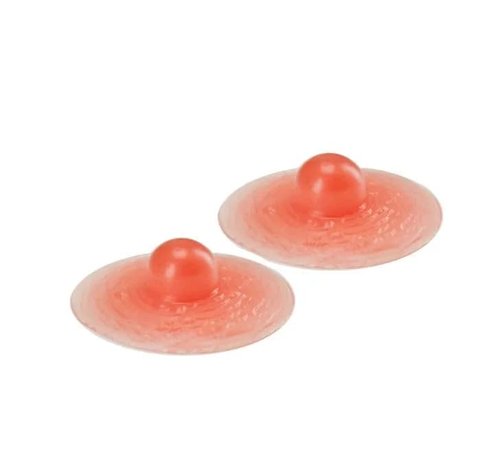 Janet's Girls Pink Adhesive Silicone Nipples, X-Large (Pair) | Realistic Breast Form Enhancers thumbnail 4