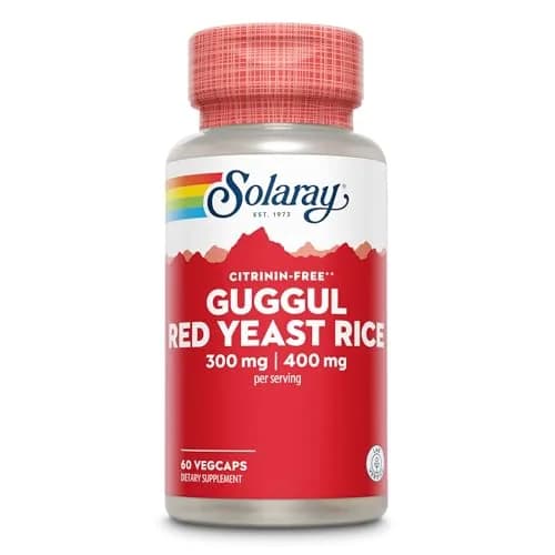 SOLARAY Guggul Gum Extract & Red Yeast Rice thumbnail 1