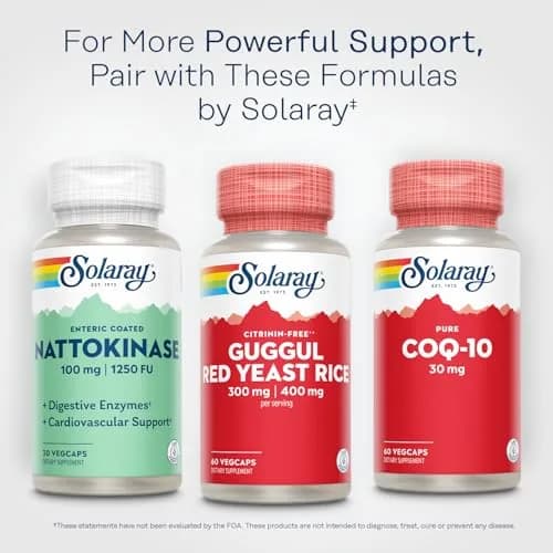 SOLARAY Guggul Gum Extract & Red Yeast Rice thumbnail 6
