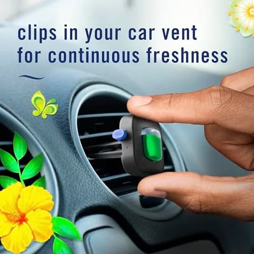 Febreze Car Air Freshener Vent Clip with Gain Original Scent, 1 Count | Lasts 30 Days thumbnail 5