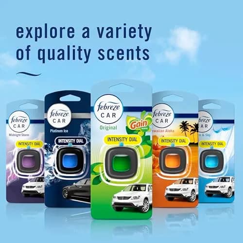 Febreze Car Air Freshener Vent Clip with Gain Original Scent, 1 Count | Lasts 30 Days thumbnail 8