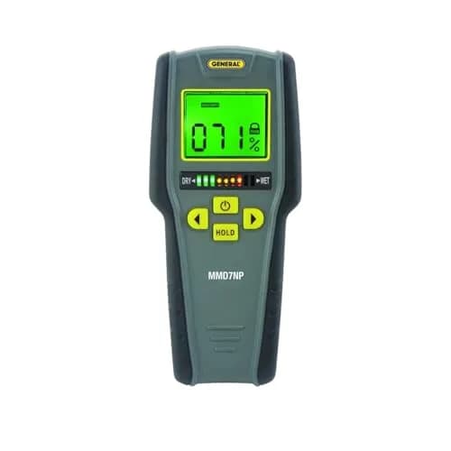 General Tools MMD7NP Pinless Digital Moisture Meter | Measures up to 19mm Deep thumbnail 1