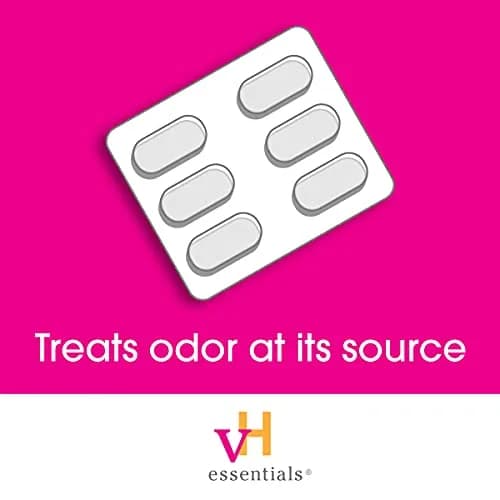 vH essentials Vaginal Odor Treatment, 6 Tablet Suppositories | pH Balanced, Fast-Acting, No-Mess thumbnail 9