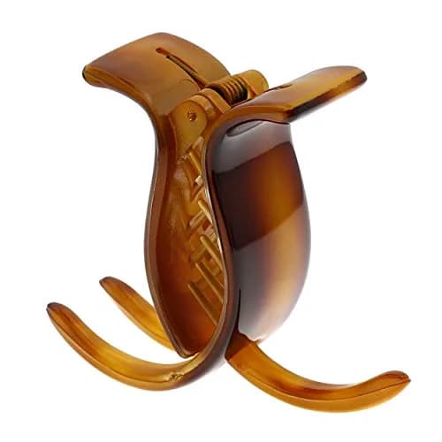 Camila Paris NV05 French Hair Clip for Women, Coffee 2 inch | Strong Hold No Slip Grip thumbnail 1