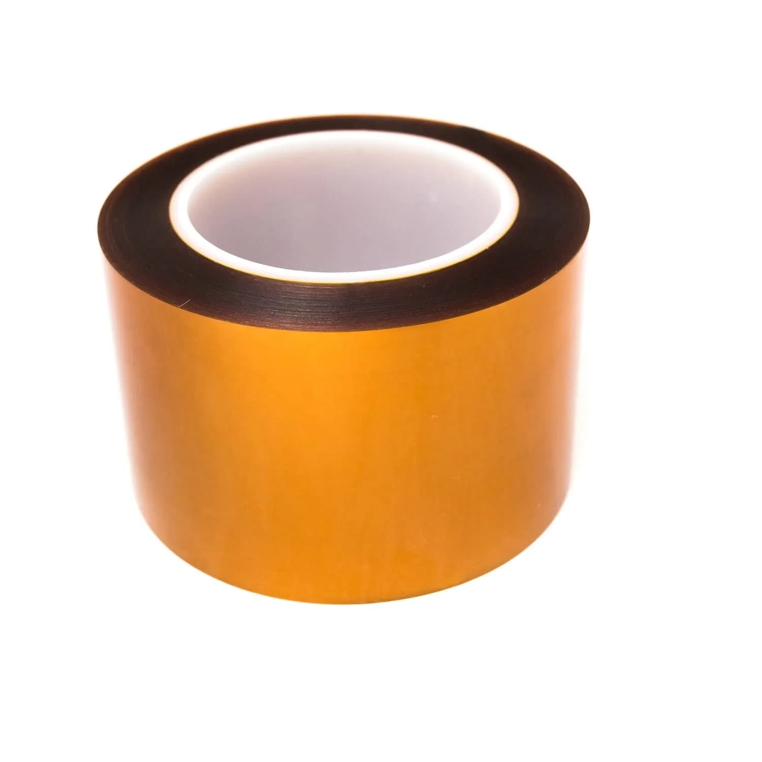 Bertech Double Sided Polyimide Tape 1 Mil Thick 3 Inches Wide x 36 Yards Long Amber | High-Temp Silicone Adhesive - main product image