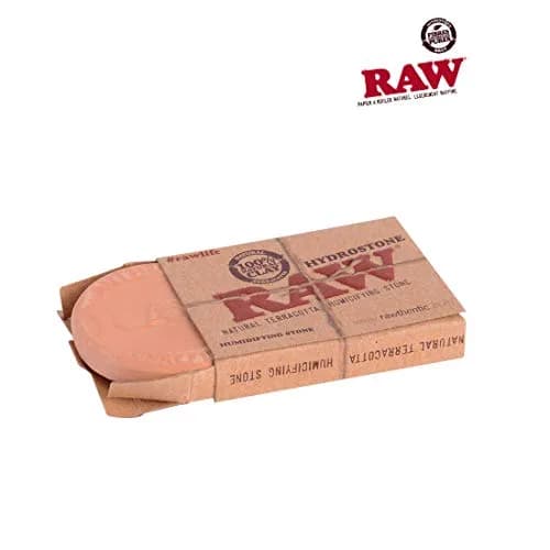 RAW Natural Terracotta Humidifying Stone | Reusable Tobacco Humidifier thumbnail 2