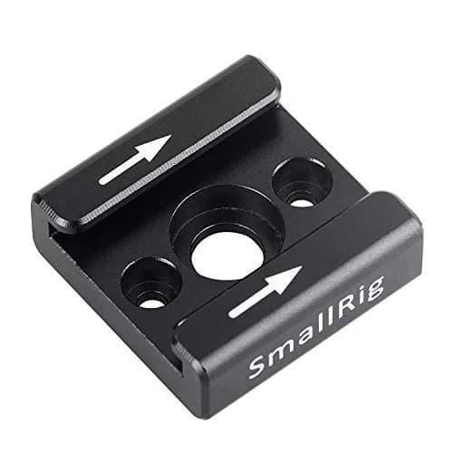 SMALLRIG Cold Shoe Mount Adapter with 1/4" Thread - 1241 | Mounts Lights, Microphones, and Accessories thumbnail 1