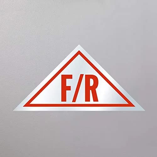 SmartSign K-4390-EG-06x12-TRI Floor & Roof Truss Sign | 6" x 12" Aluminum Reflective Sign thumbnail 3