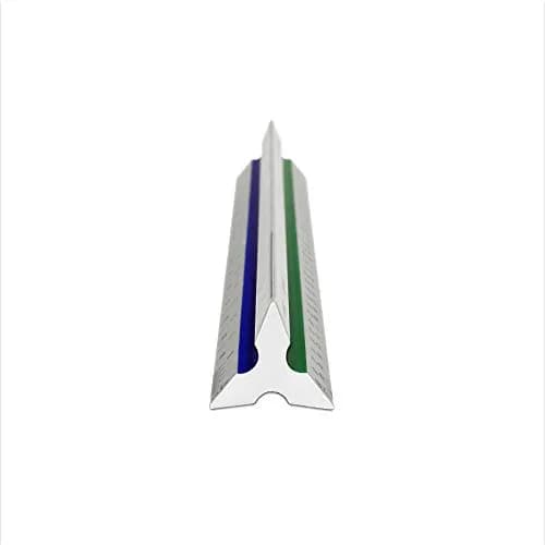 Alumicolor 3451-1 Aluminum Architect Metric Drafting Scale 30cm (11.81 inches) | Professional Architectural Tool thumbnail 5