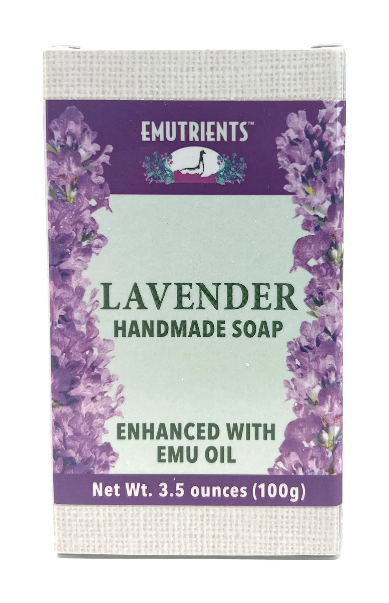 Montana Emu Ranch Flathead Mint Handmade Soap 3.5 oz (99 g) | Natural Ingredients for Normal to Dry Skin — 3.5 Ounce